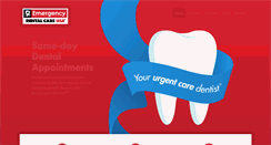 Desktop Screenshot of emergencydental.com