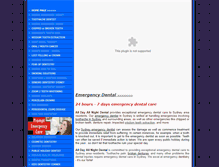 Tablet Screenshot of emergencydental.com.au